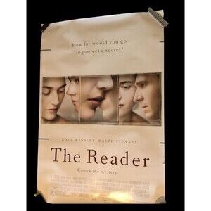 The Reader Movie Poster 27x40 Kate Winslet Ralph Fiennes David Kross CMBE SHiP